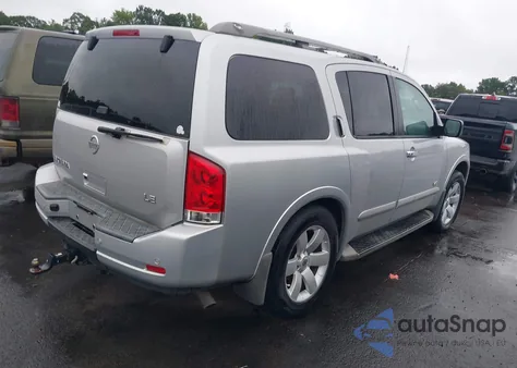 2008 Nissan Armada Le z USA, uszkodzony, nr VIN 5N1AA08C38N604023